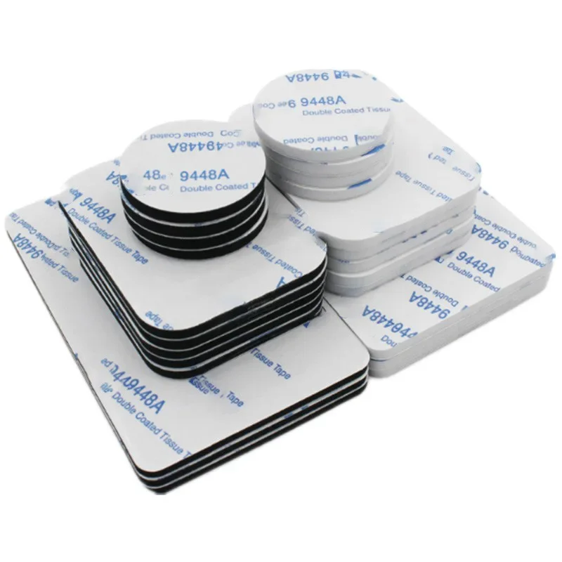 50pcs Super Strong EVA Double Sided Adhesive Foam Tape Home Auto Office Accessories High Viscosity Adhesive Fixed Mounting Tape