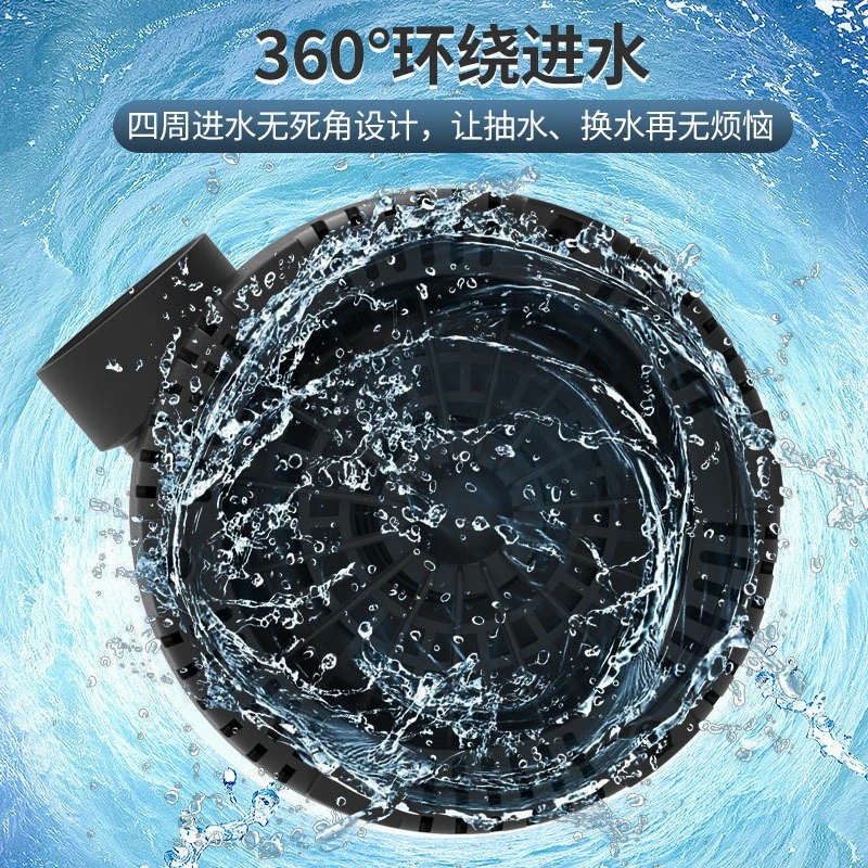 CLP CLB Series Variable Frequency Submersible Pump Large Flow Vertical Water Pump for Fish Tank Fish Pond Water Circulation