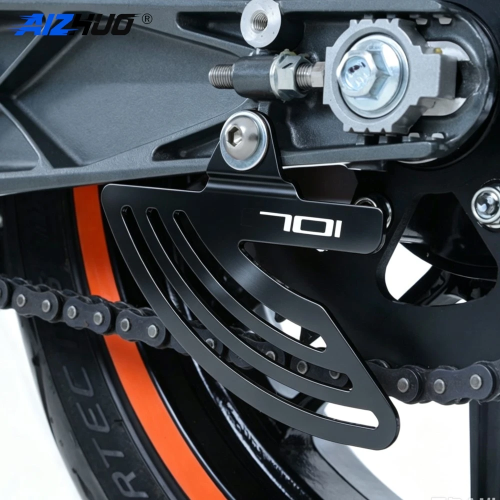Motorcycle Toe Sprocket Guard Cover Case Saver Chain Guard FOR RC 125 200 390 Husqvarna Vitpilen 701 Svartpilen 2014 - 2018 2019