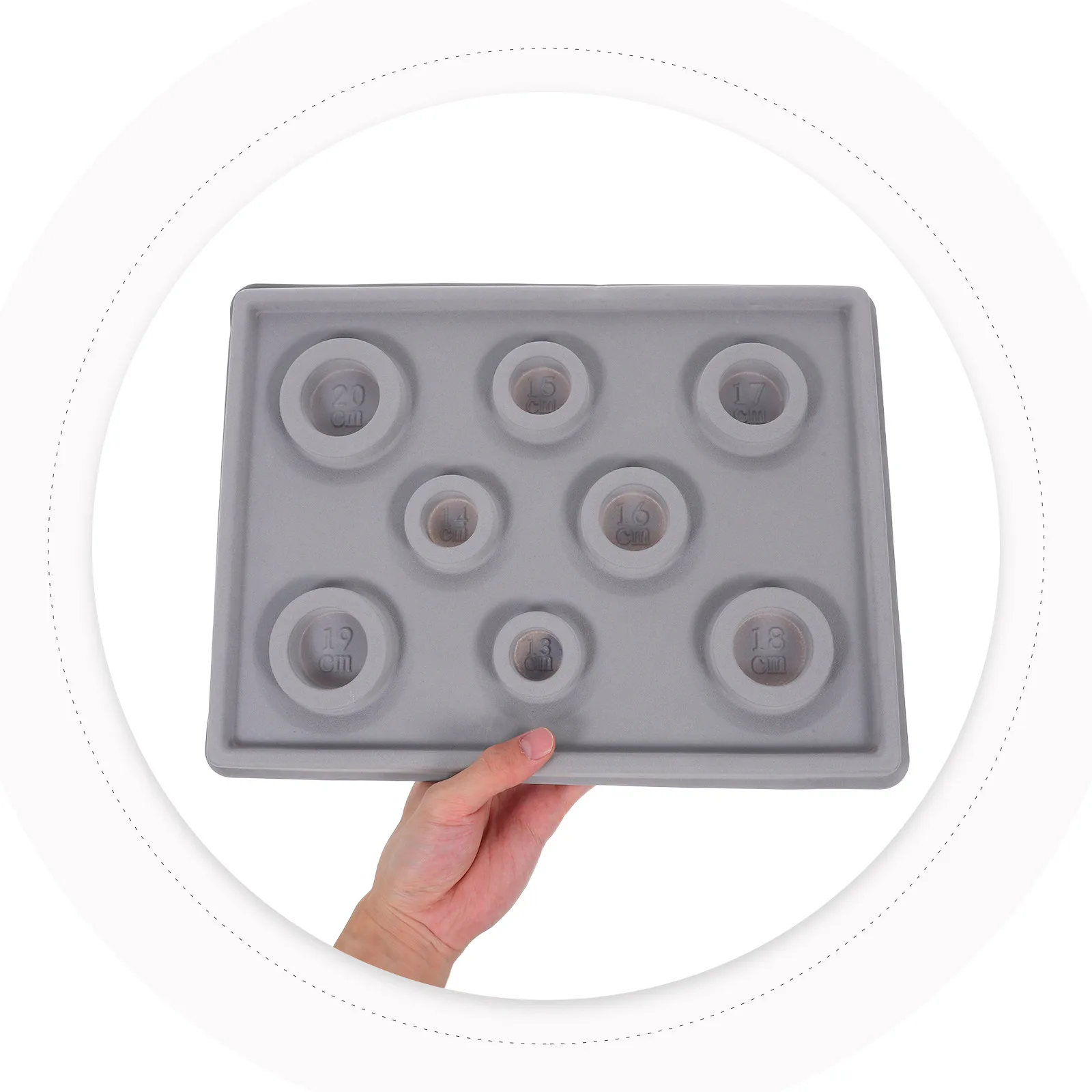 Bead Design Tray Jewelry Making Bracelet Sizer Board Clear Measurement Scale Lightweight Portable Beading Board for Necklace
