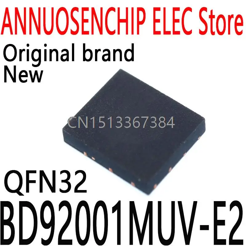 5PCS New and Original BD92001 BD9200 QFN32 BD92001MUV-E2  