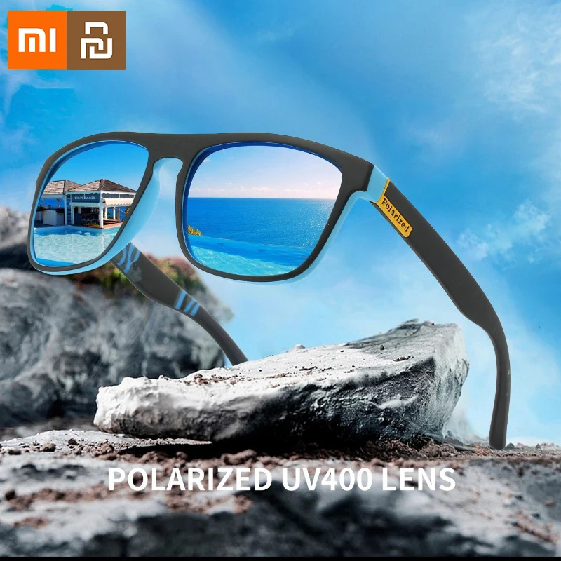 

Xiaomi Men Women Polarized Sunglasses Luxury Brand Designer Vintage Square Cycling Sport Sun Glasses Fashionable UV400 Eyewear
