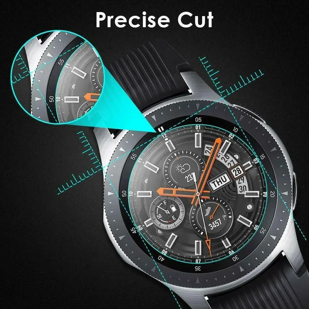 HD Tempered Glass for Samsung Galaxy Watch 5 4 3 42mm 44mm 40mm 46mm Guard Protector Film Watch4 Classic Screen Protectors Films