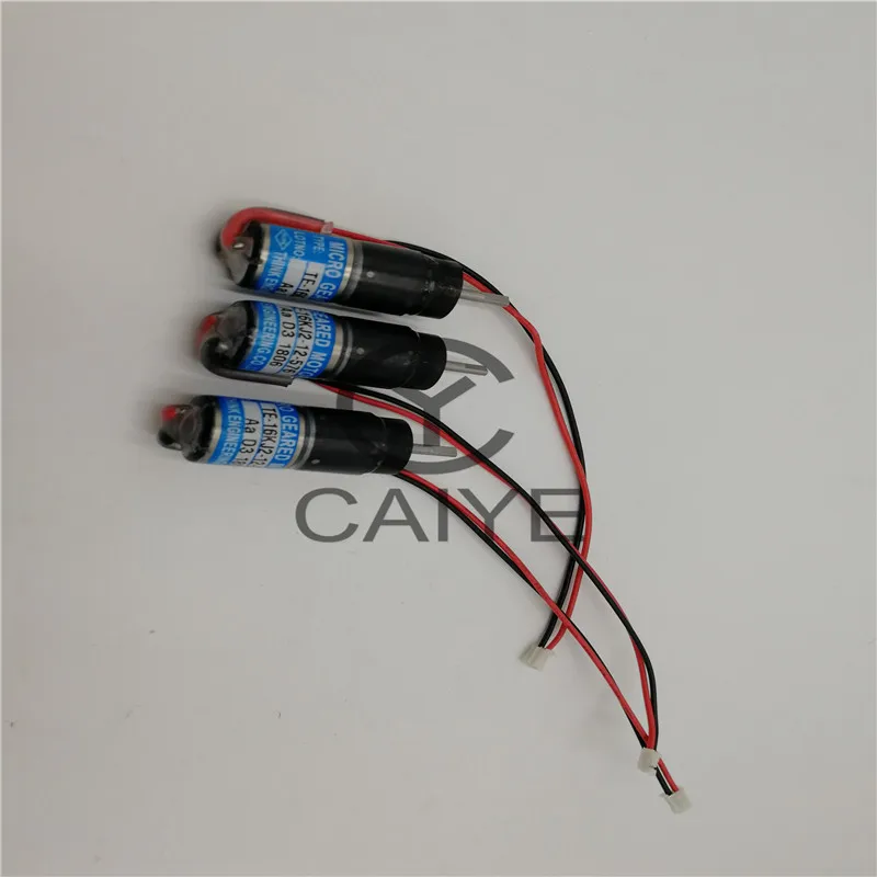 

3 шт. двигатель Ryobi Ink Key TE-16KJ2-12-576 TE-16KM-12-384 Запчасти для офсетной печатной машины Ryobi