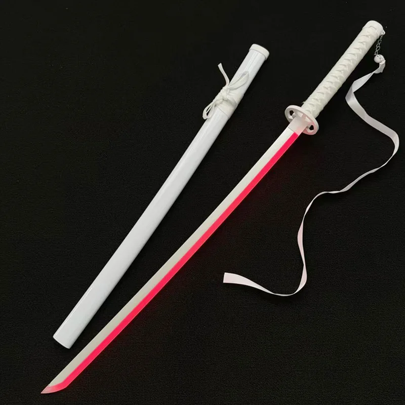 10 LED Gradient Light-Up Sword Sode No Shirayuki Cosplay Samurai Sword With Free Knife Rack Belt Included