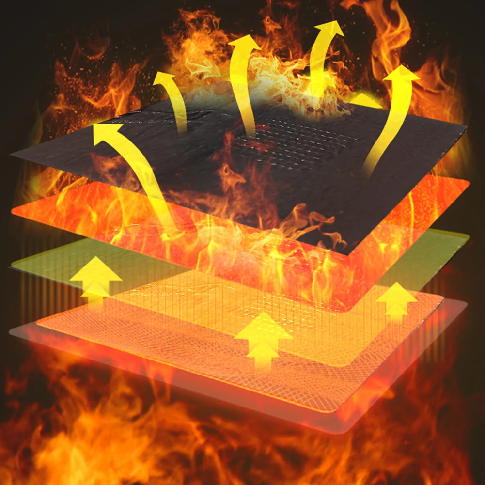 

Водонепроницаемая электрическая грелка-накладка с контролем температуры, 5В, для кемпинга и походов