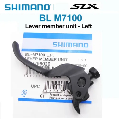 Imagen 2 del producto Unidad de miembro de palanca de freno Shimano SLX BL M7100 Unidad de reparación mano derecha/izquierda piezas originales
