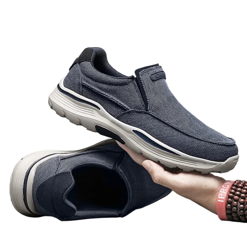 

Soft Comfortable Men's Casual Canvas Shoes Outdoor Men's Breathable Sports Shoes Plus Size Men's Shoes