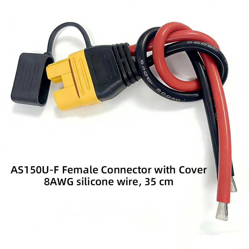 

Короткий соединительный кабель AS150U 8AWG (с колпачком), сигнальный контакт, искробезопасный силиконовый провод, длина 35 см