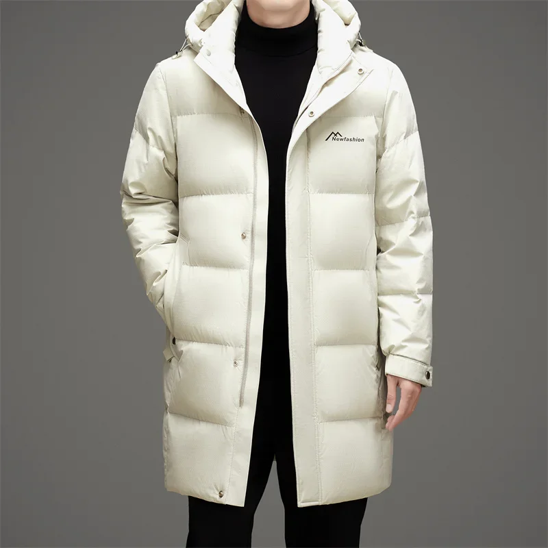 YEAE Down Jacket Men Duck Down Padding Male Winter Brand Men Long Padded Men's Jacket New in Coats Down Casual Man Sack