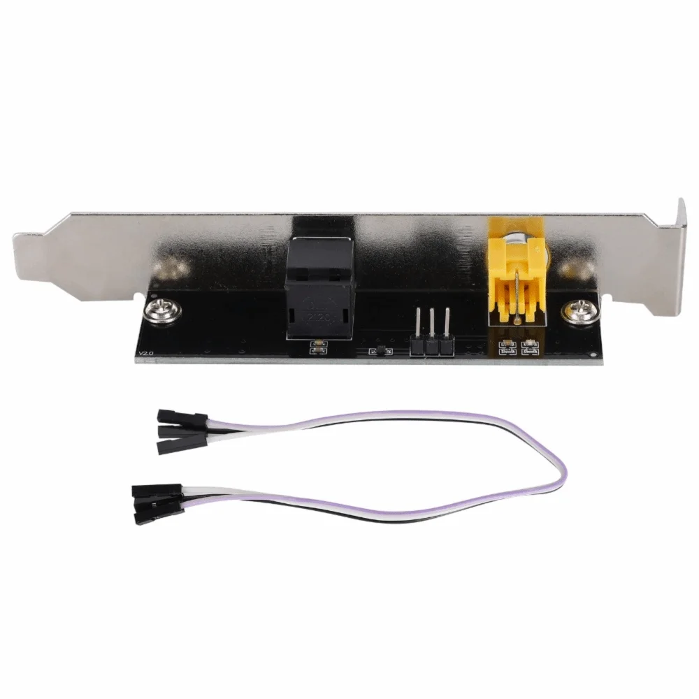 Tarjeta hija DTSAC3LPCM con interfaz digital SPDIF, interfaz de fibra óptica y coaxial, 24 bits, 192 kHz