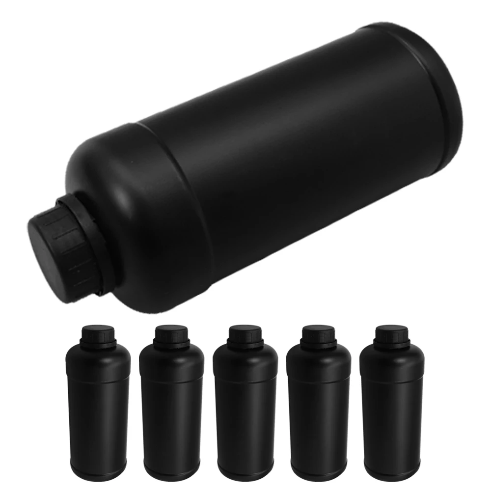 

6 Pcs Plastic Bottle Liquid Containers for Liquids Bottles Chemical Light-proof Packaging