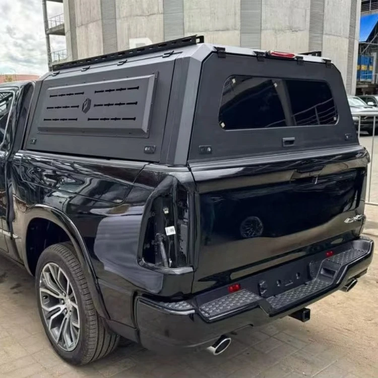 New Design Waterproof Pickup Truck Canopy  Truck Camper Shell Hardtop Truck Topper Cover for RAM 2500 with RAMBOX