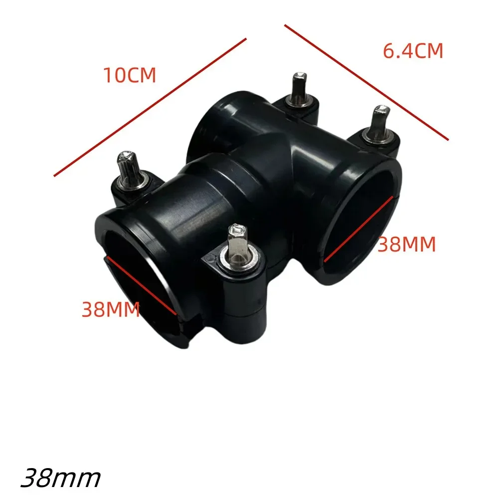 1 Pc Drum Machine Tubing Rack Clip 22/38mm Metal Cross/Three Way Tube Clamps For Drum Frame Buckle Pipe Clamp Accessories