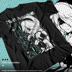 Nier Automata T-Shirt YoRHa 2B Kawaii AnimeGirl Gift T-shirt