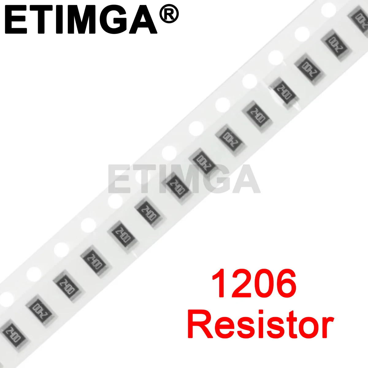 100pcs/lot 1206 5% SMD resistor 0R-10M 1/4W 0 1 10 100 150 220 330 ohm 1K 2.2K 4.7K 10K 100K 1R 10R 100R 150R 220R 330R 470R 1M