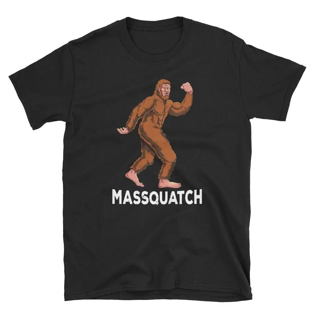 Funny Bigfoot Workout T Shirt Weight Lifting Lifter Big Biceps Flex Flexing Sasquatch Working Out Weightlifting Fitness