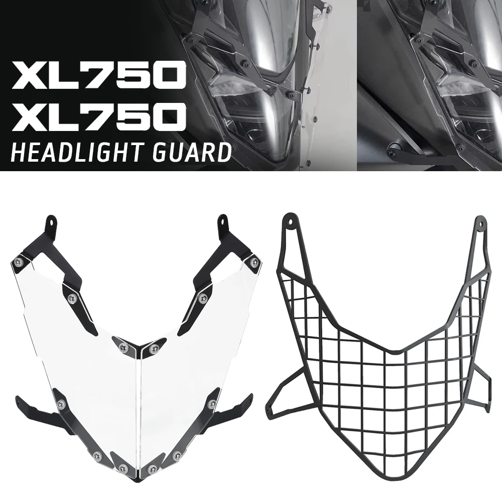

Headlight Guard Head Light FOR HONDA XL750 XL xl 750 TRANSALP 750 2022 2023 2024 2025 Motorcycle Aluminum Grill Cover Protector