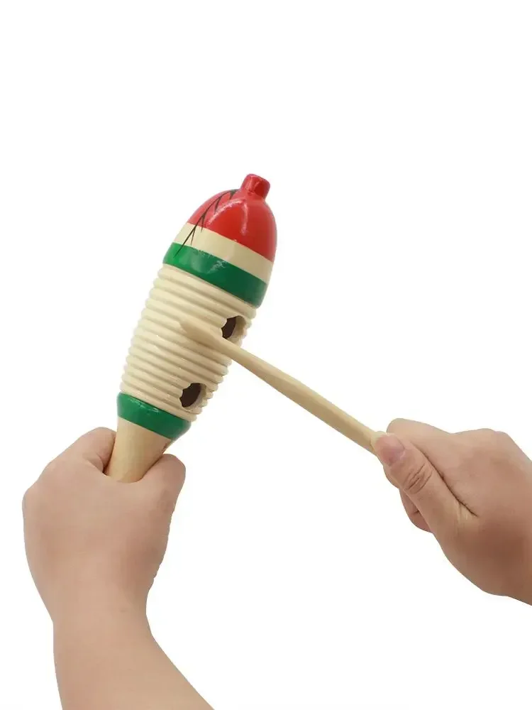 Jeu de poisson en bois IRIN, instrument de musique de percussion Orff, apprentissage musical pour tout-petits, cadeaux de Noël pour enfants, éducatif pour bébés