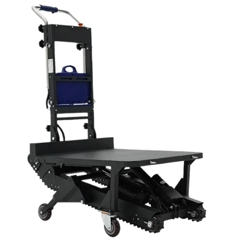 Tracked Automatic Stair‑Climbing Trolley Heavy‑Duty Cargo Transport For Warehouse Building Site Multi‑Floor Material Conveying