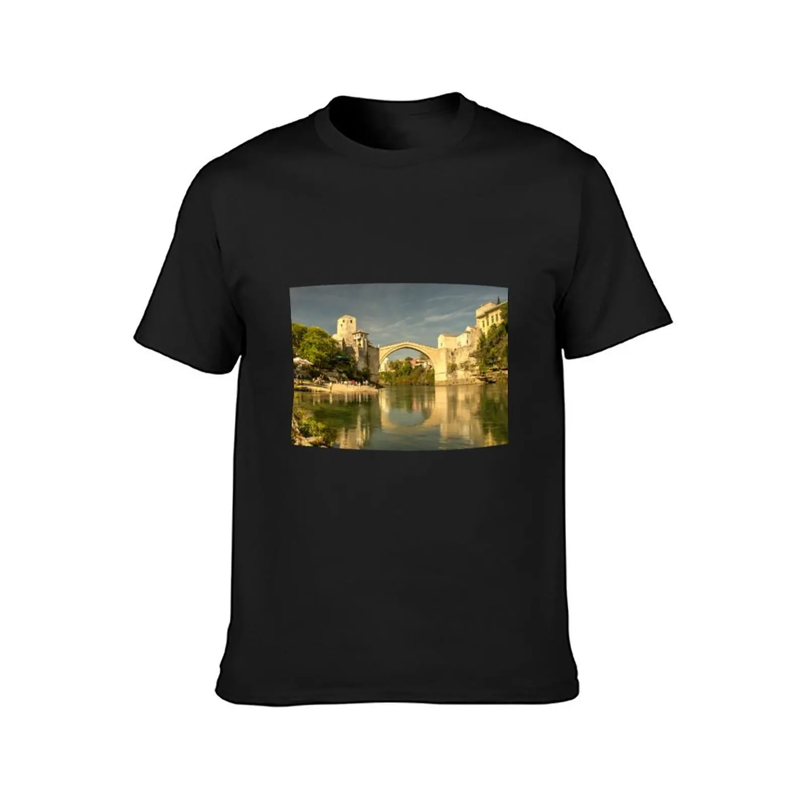 The Old Bridge at Mostar T-Shirt sublime for a boy plus size tops oversizeds t shirts men