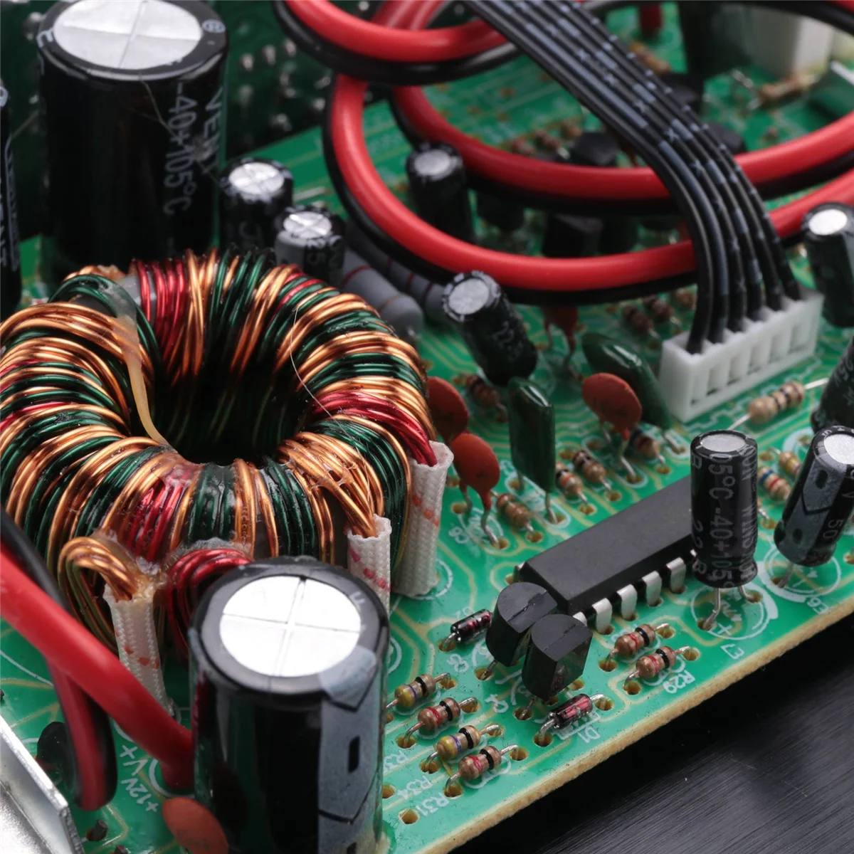 Picture 5: #70D Consumer Electronics,1000W Car Audio Amplifier Amp Board Powerful Sub Woofer Board 12V,black
