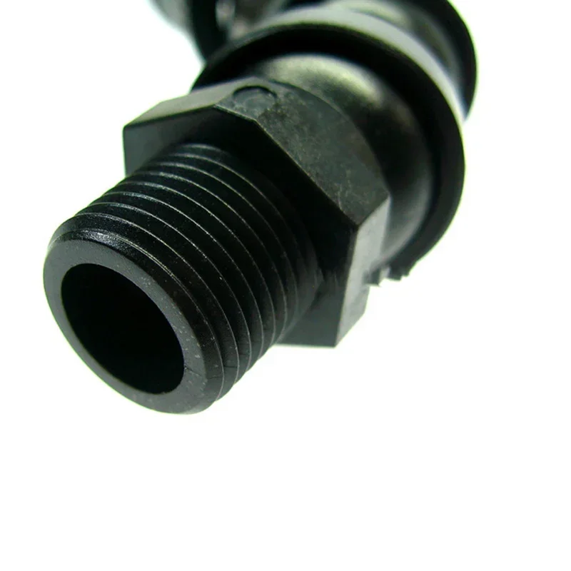 Adjustable Directional Vortex Water Flow Accelerator for Aquarium Tanks Suitable for Hose Threads of 1/2  3/4  and 1 Inch