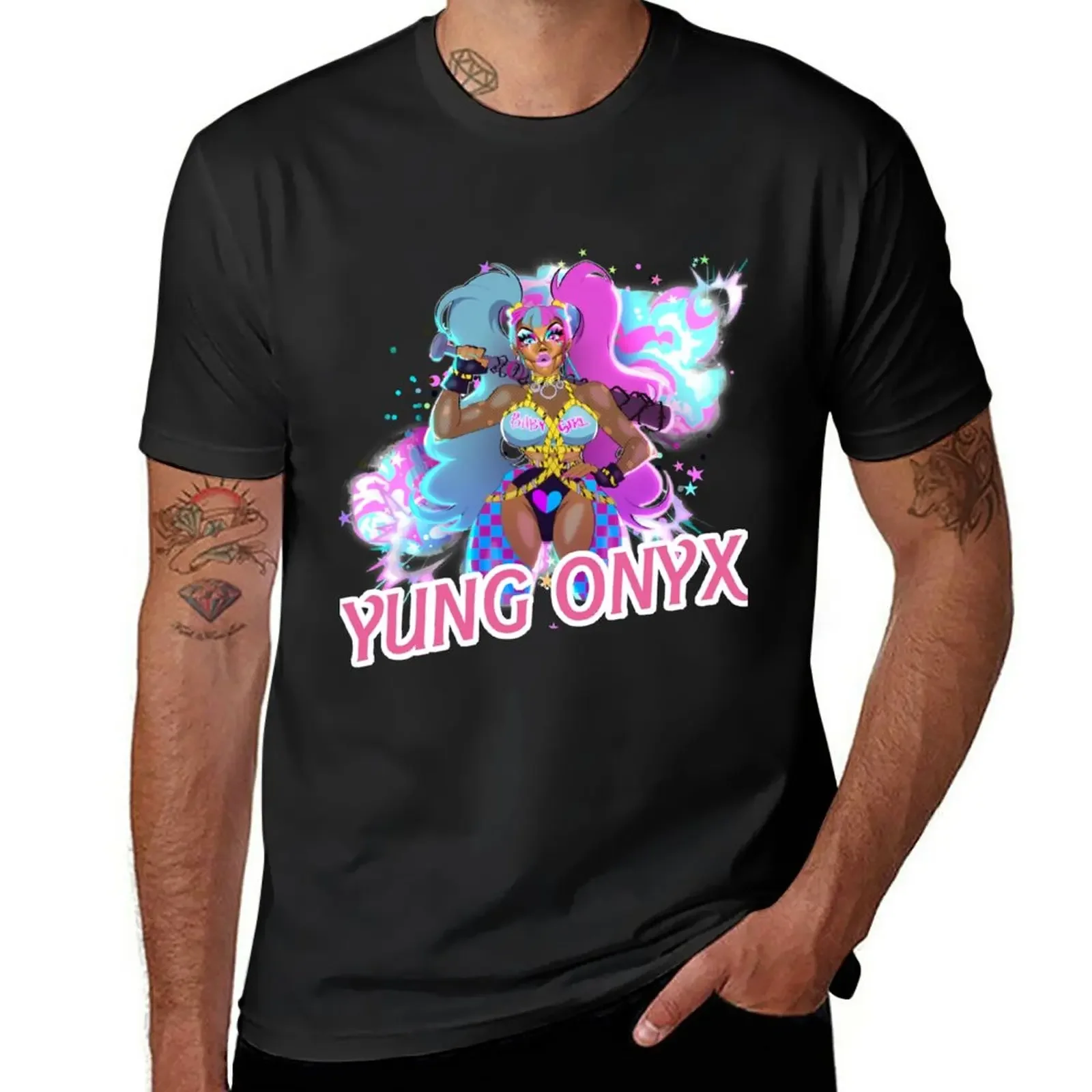 

YUNG ONYX QUINZEL T-Shirt anime Blouse men t shirt