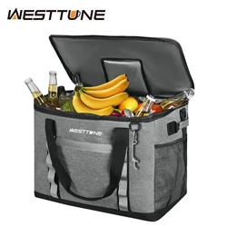 WESTTUNE Soft Cooler Bag 75 Cans Collapsible Large Leakproof Cooler with Strap Portable Insulated Bag for Camping Picnic Beach