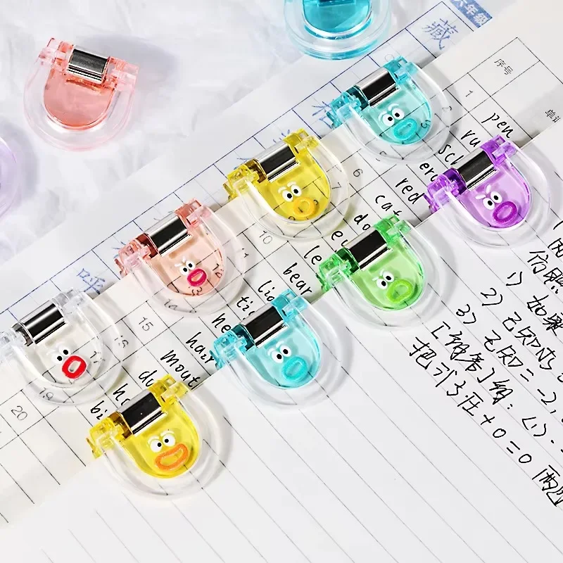 

Cute Cartoon PP Folder Multicolor Elastic Closure for School Supplies Stationery Office Students Durable Creative Gift Desk Tool