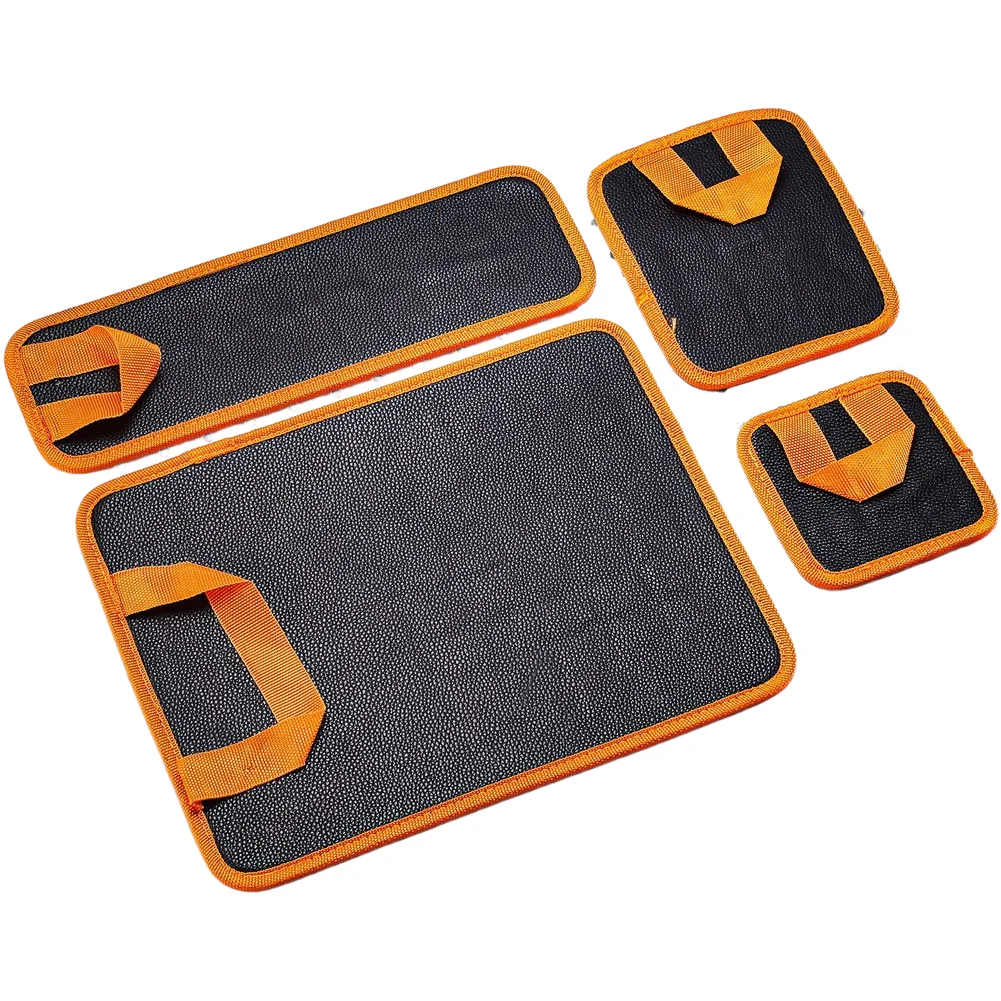 Strong Magnetic Tool Storage Mat Leather Waterproof Non Slip Organizer With Hook For Workshop Garage DIY Accessories