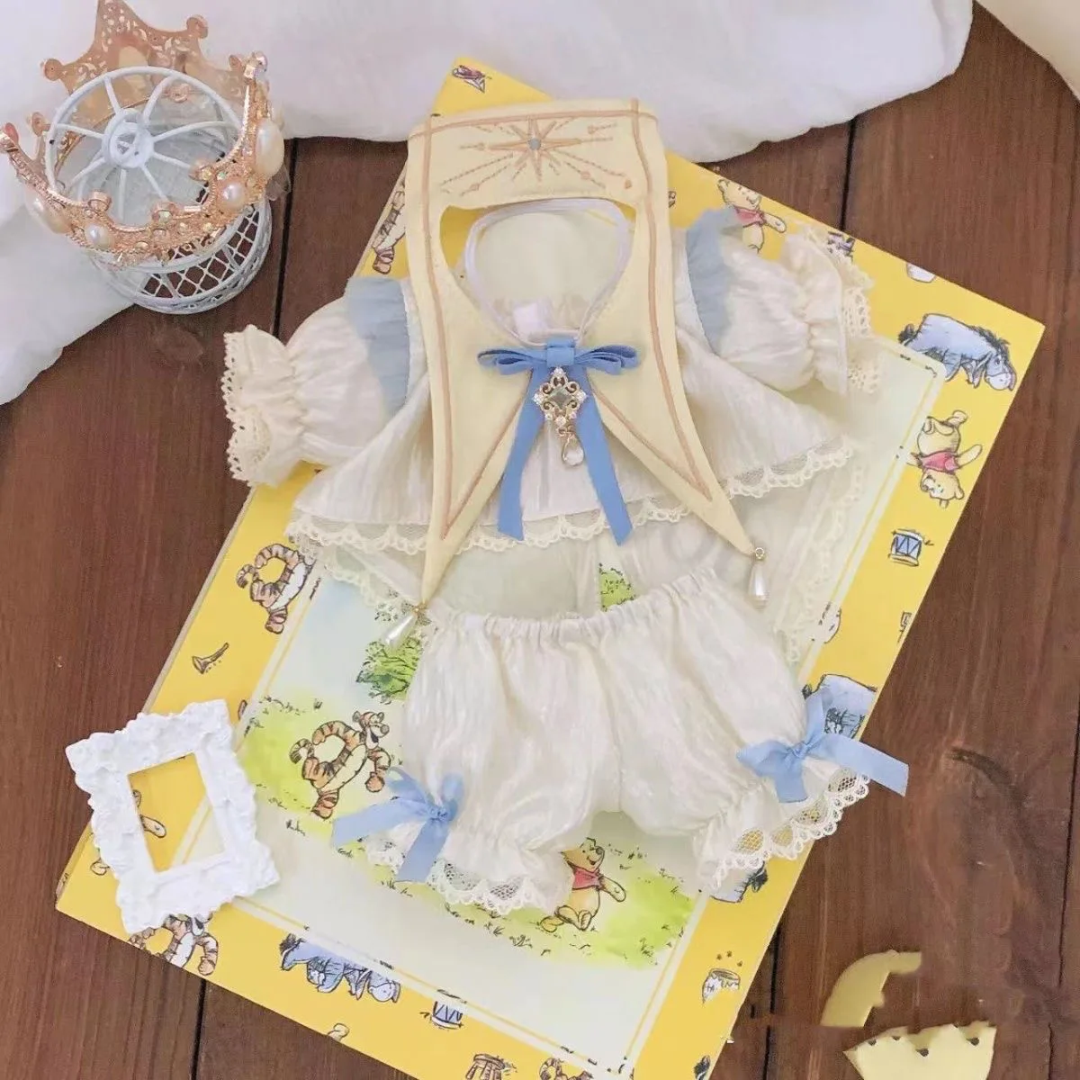 

20 см детское платье для косплея, пижама «Маленький принц», милая креативная хлопковая кукла с героями мультфильмов, смена детского платья без костей/без костей