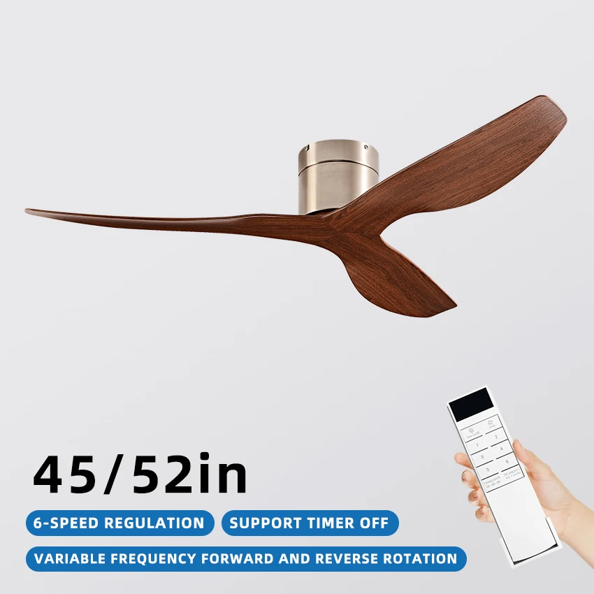 45/52 Inch Energy - Star Quiet Ceiling Fan. For living, balcony, office. Cut expenses, perfect for home & commercial use