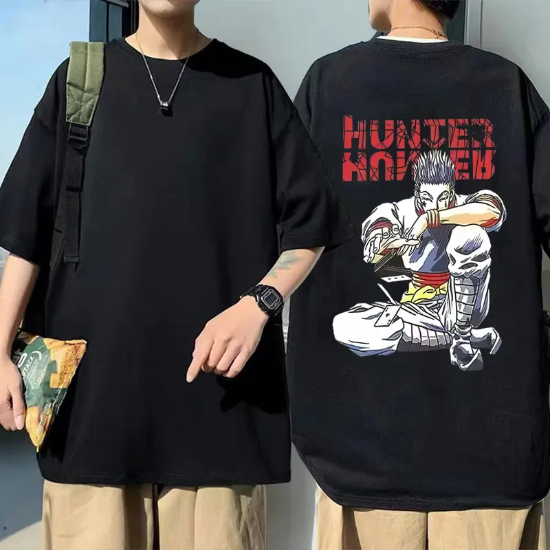 

Anime Hunter X Hunter T-shirt Hisoka Graphic T Shirts Men Women Casual Oversized Short Sleeve Male High Quality Cotton Tshirt