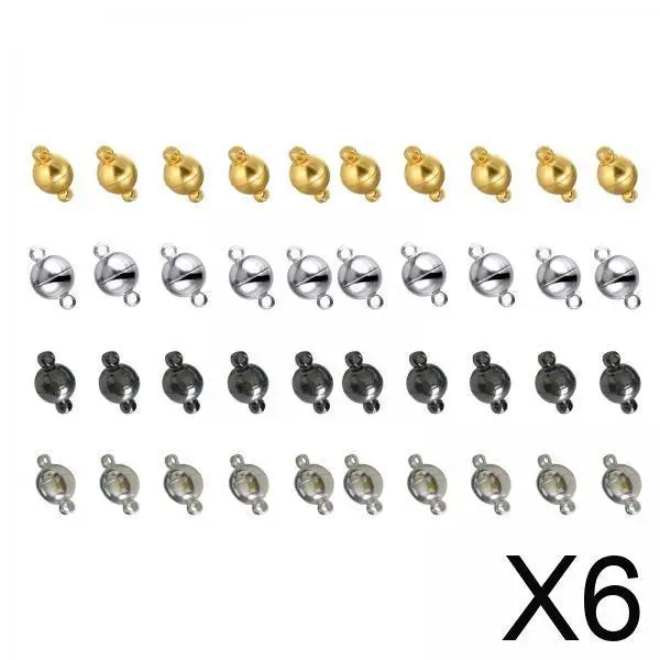 

Магнитные застежки для украшений, латунные замки-клипсы, застежки для ожерелий, фурнитура для браслетов и бус, для рукоделия и изготовления подарков