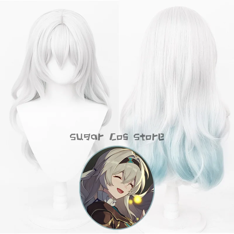 Game Honkai Star Rail Firefly Cosplay Wig Latest Cosplay 6PC Game Peripheral Role Play Uniform Halloween Carnival Party Outfit