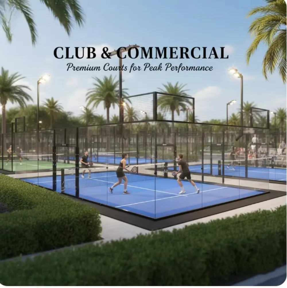 

Professional Panoramic Tennis Court Field Cancha De Outdoor Court Terrain De Tent Roof Court Equipment