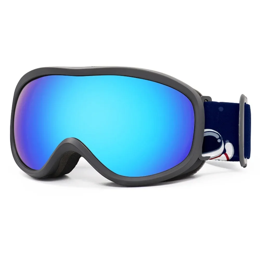 

​​New Kids Ski Goggles Cartoon Print Strap HD Anti Fog for Outdoor Skiing​​