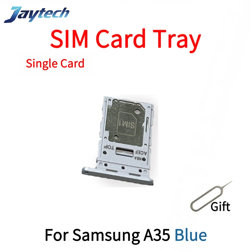 1PCS SIM Card Tray Slot For Samsung A32/A35/A50S 4G Phone Sim Tray SD Card Chip Tray Slot Holder Drawer