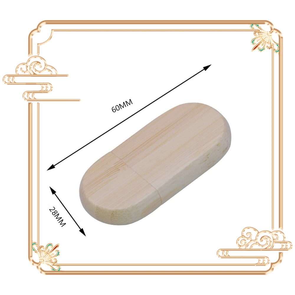 30 unids/lote logotipo gratis unidad Flash USB de alta velocidad 3,0 unidad colgante de bambú de madera 4GB 8GB 16GB Usb 32GB 64GB 128GB Pen Drive regalos