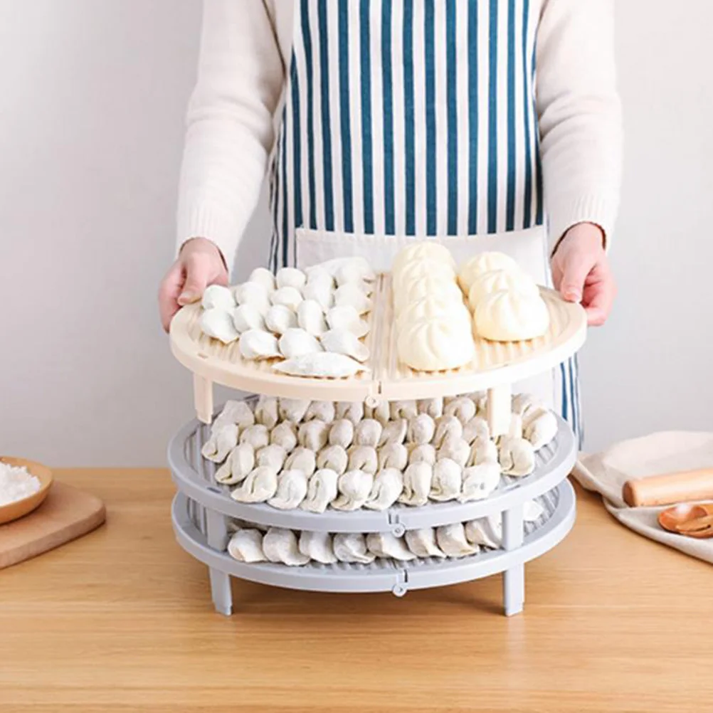 

Pasta Cover Pad Lids Dumpling Curtain Serving Tray Folding Dumplings Holder Giant