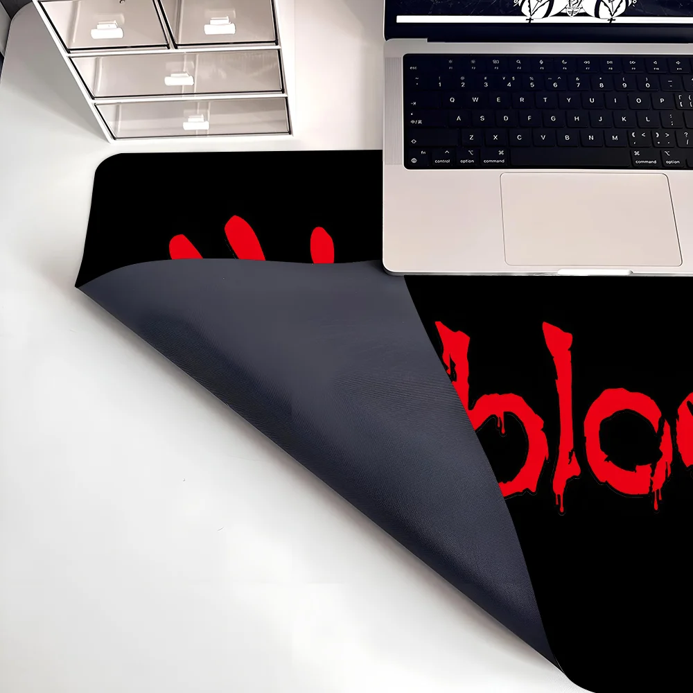 Mousepad Keyboard besar anti selip, Mouse Pad besar, bantalan Mouse Gaming, matras anti selip