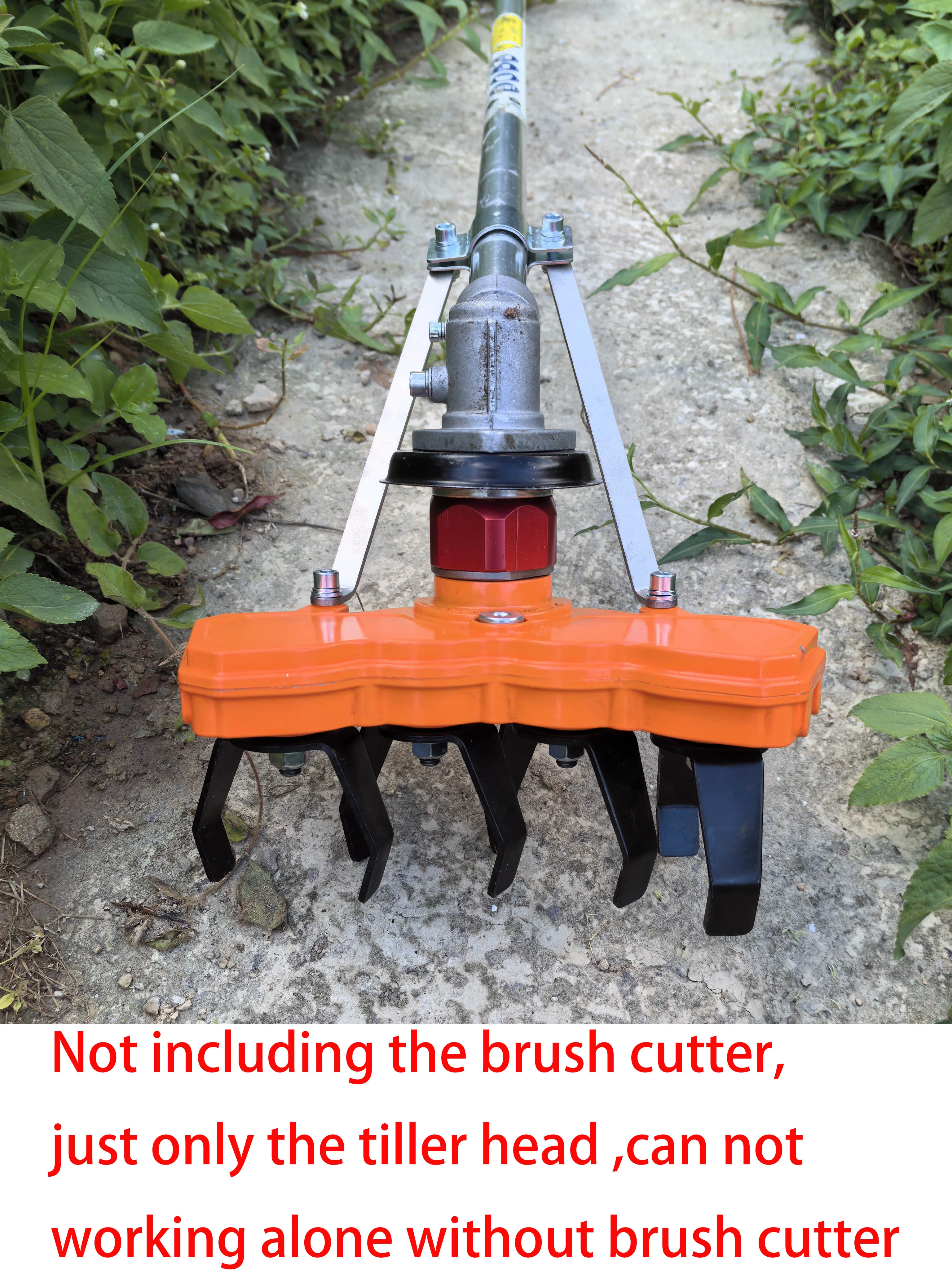 2025 الألومنيوم حالة دائم قوي العالمي الحارث Weeder مرفق آلة تقطيع الفراشي العشب الانتهازي 4 شفرات آلة مجرفة #5