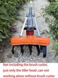 2025 Universal Brush Cutter Tiller Tiller/Cultivator All Metal Soil Mixing Attachment Englead Grass Rooter No Farmart