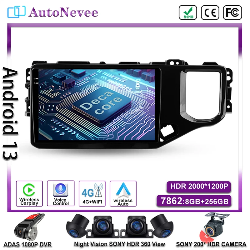 

Android 14 For Chery Tiggo 4X 5X 2019 - 2020 Multimedia Car Player GPS Stereo Radio Navigation Dash Cam Screen DVD BT