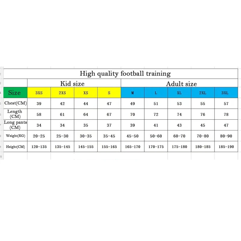زي تدريب كرة القدم للبالغين والأطفال ، ملابس كرة القدم ، مجموعات جيرسي كرة القدم ، بدلة رياضية قصيرة الأكمام ، التخصيص