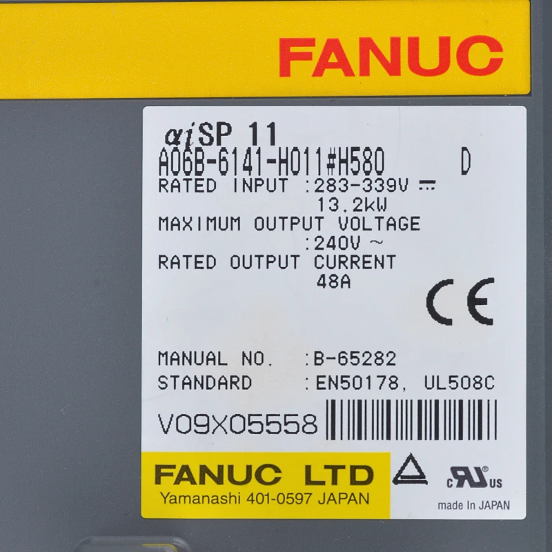 fanuc A06B-6141-H002  FANUC AMPLIFIER fanuc drive A06B-6141-H006 A06B-6141-H011 A06B-6141-H015