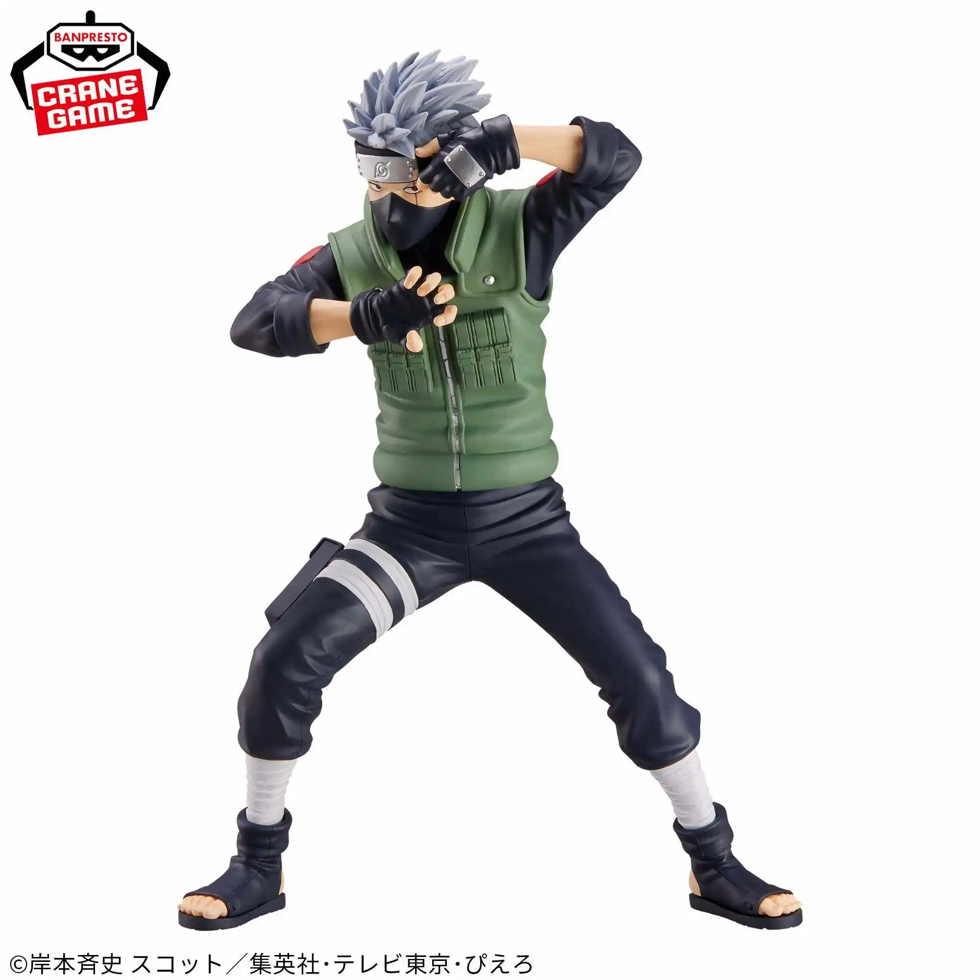 Bandai Original NARUTO Anime Figure Grandista Hatake Kakashi Action Figure Toys for Fans Gift Collectible Model Ornaments Toys