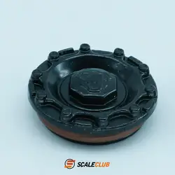 Scaleclub Tamiya 1/14 ciężarówka błotna traktor bez zasilania przednia oś pokrowiec na główkę