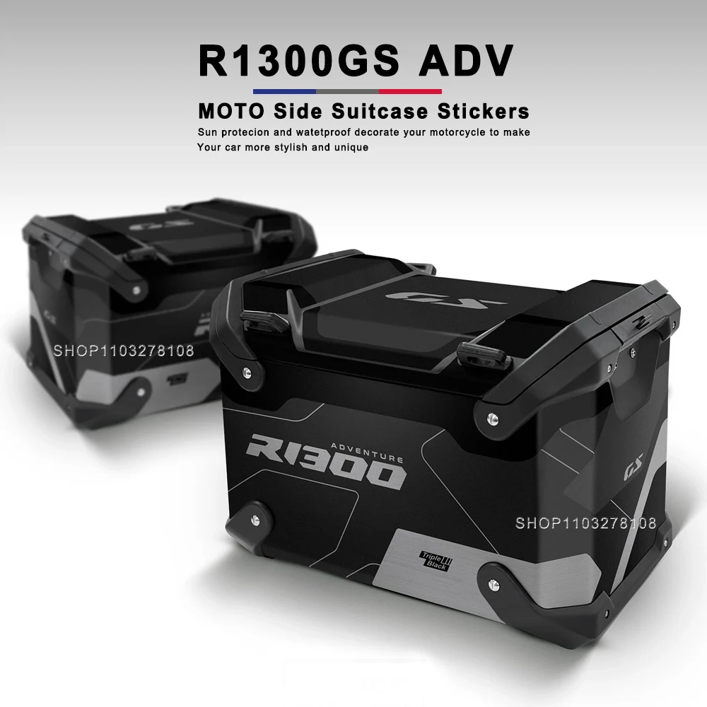 

Motorcycle Accessories for BMW R 1300 GS ADV R1300GS Adventure Trophy Suitcase Stickers